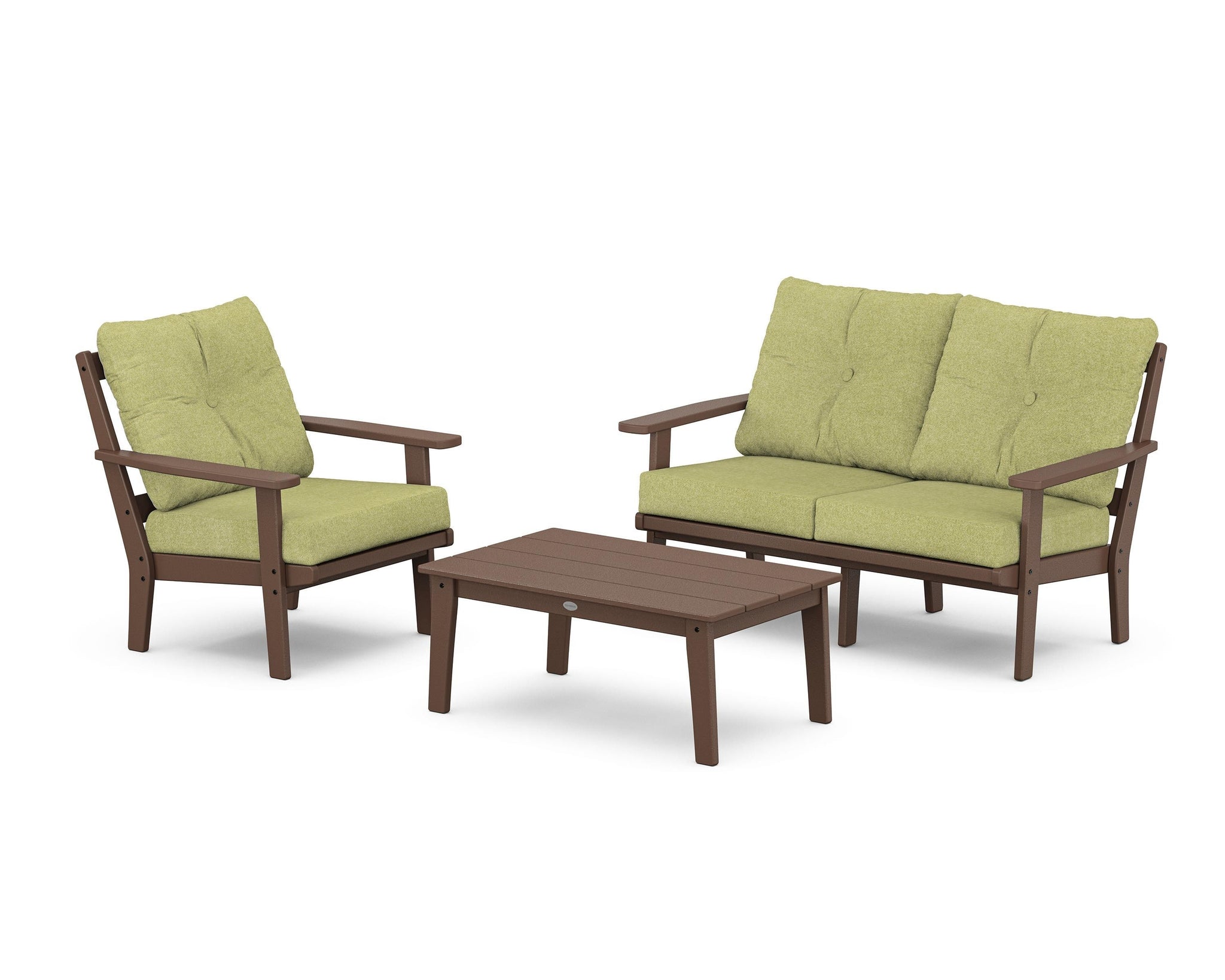 Prairie 3-Piece Deep Seating Set with Loveseat
