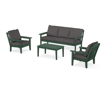 Cottage 4-Piece Deep Seating Set with Sofa