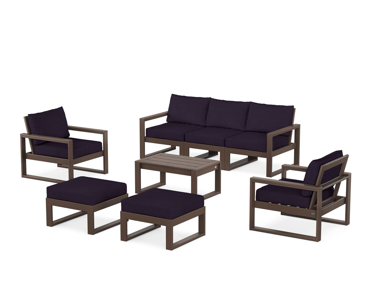 EDGE Sectional 8-Piece Lounge Sofa Set