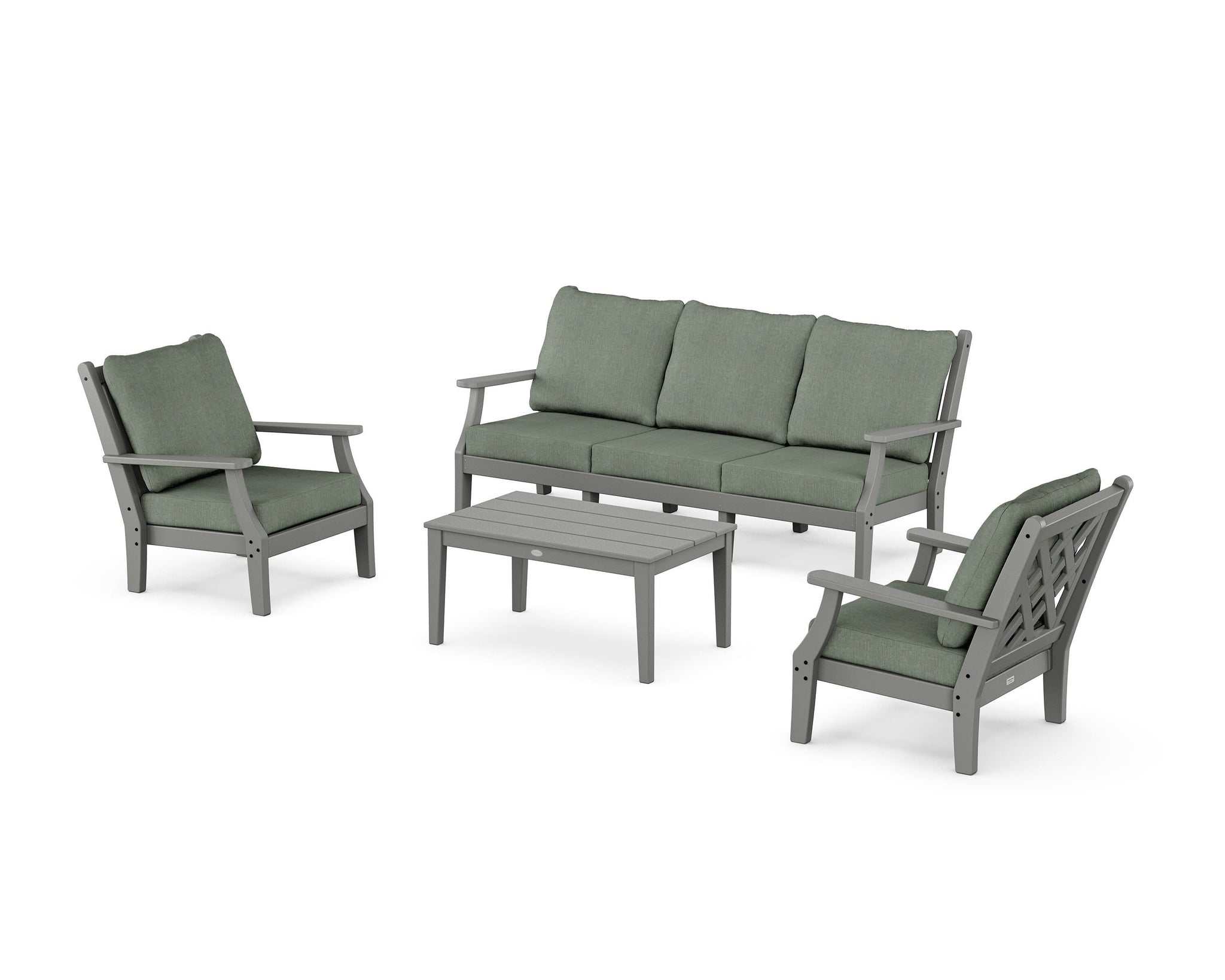 Wovendale 4-Piece Deep Seating Set with Sofa