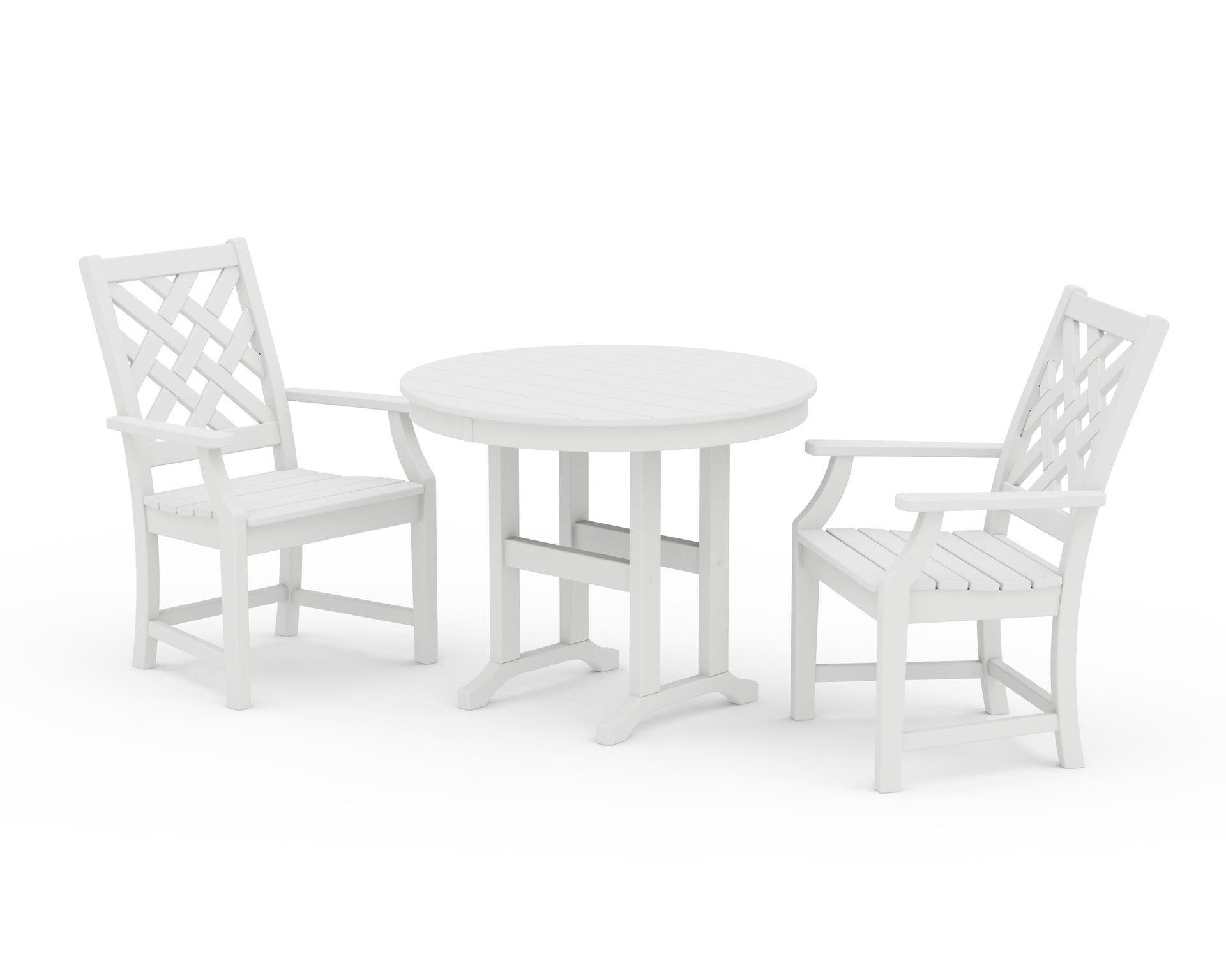 Wovendale 3-Piece Farmhouse Dining Set