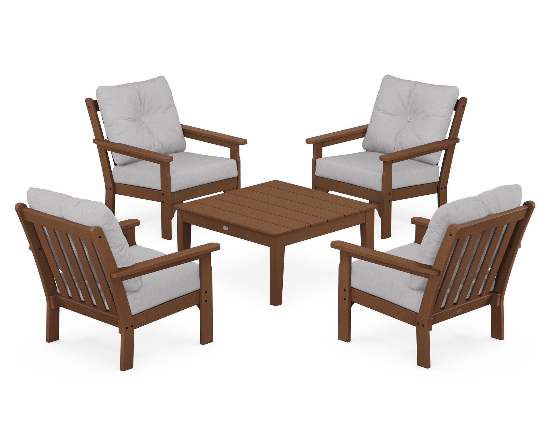 Vineyard 5-Piece Deep Seating Conversation Set