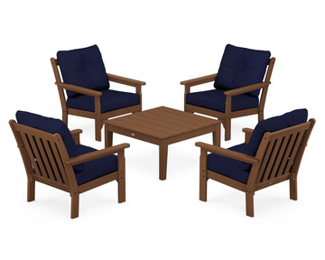 Vineyard 5-Piece Deep Seating Conversation Set