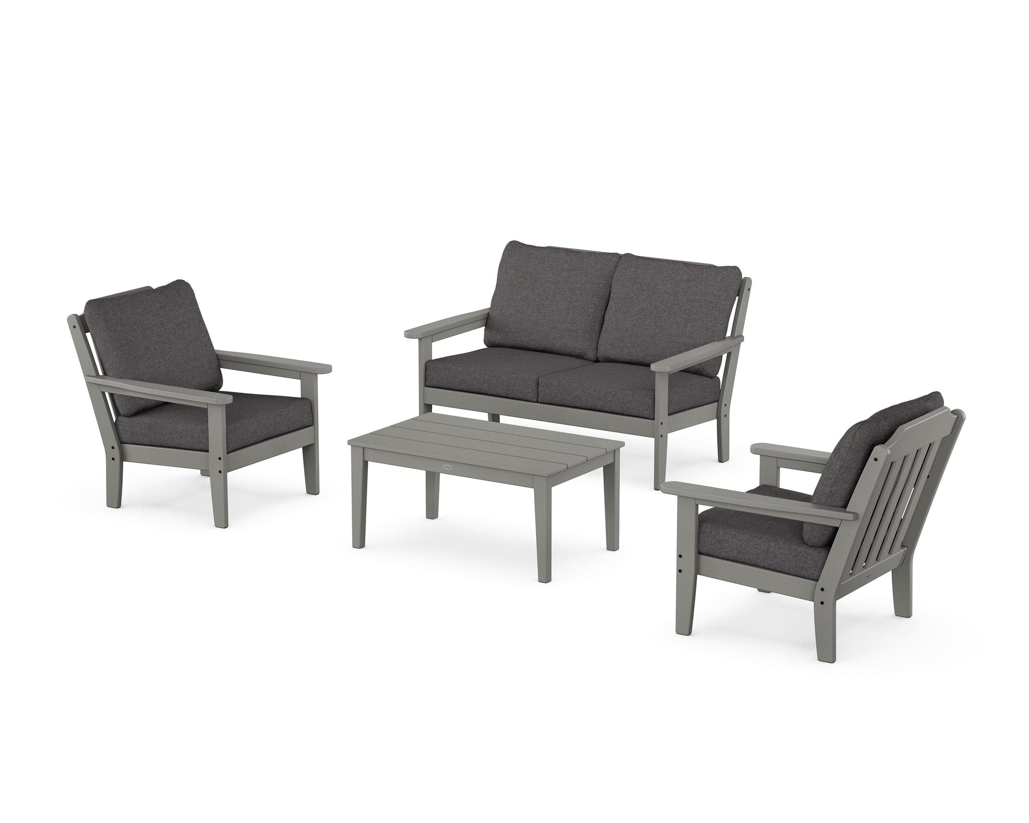 Cottage 4-Piece Deep Seating Set with Loveseat