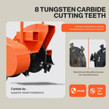 Super Handy GUO151 Stump Grinder 15 HP 420cc Gas Powered 8 Teeth Towable 13" Tires New
