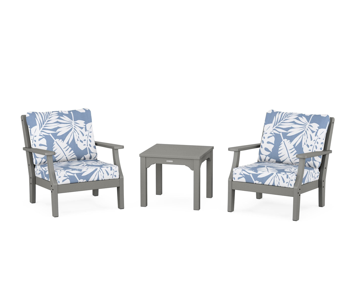 Chinoiserie 3-Piece Deep Seating Set