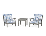 Chinoiserie 3-Piece Deep Seating Set