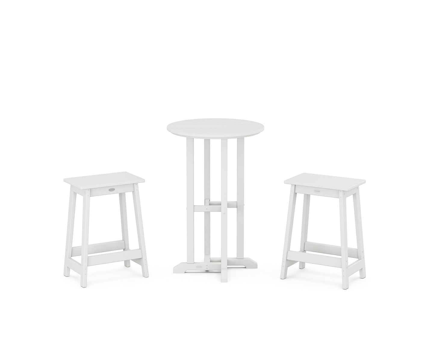 Modern Studio Counter Stool 3-Piece Bistro Set