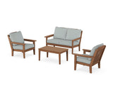Cottage 4-Piece Deep Seating Set with Loveseat