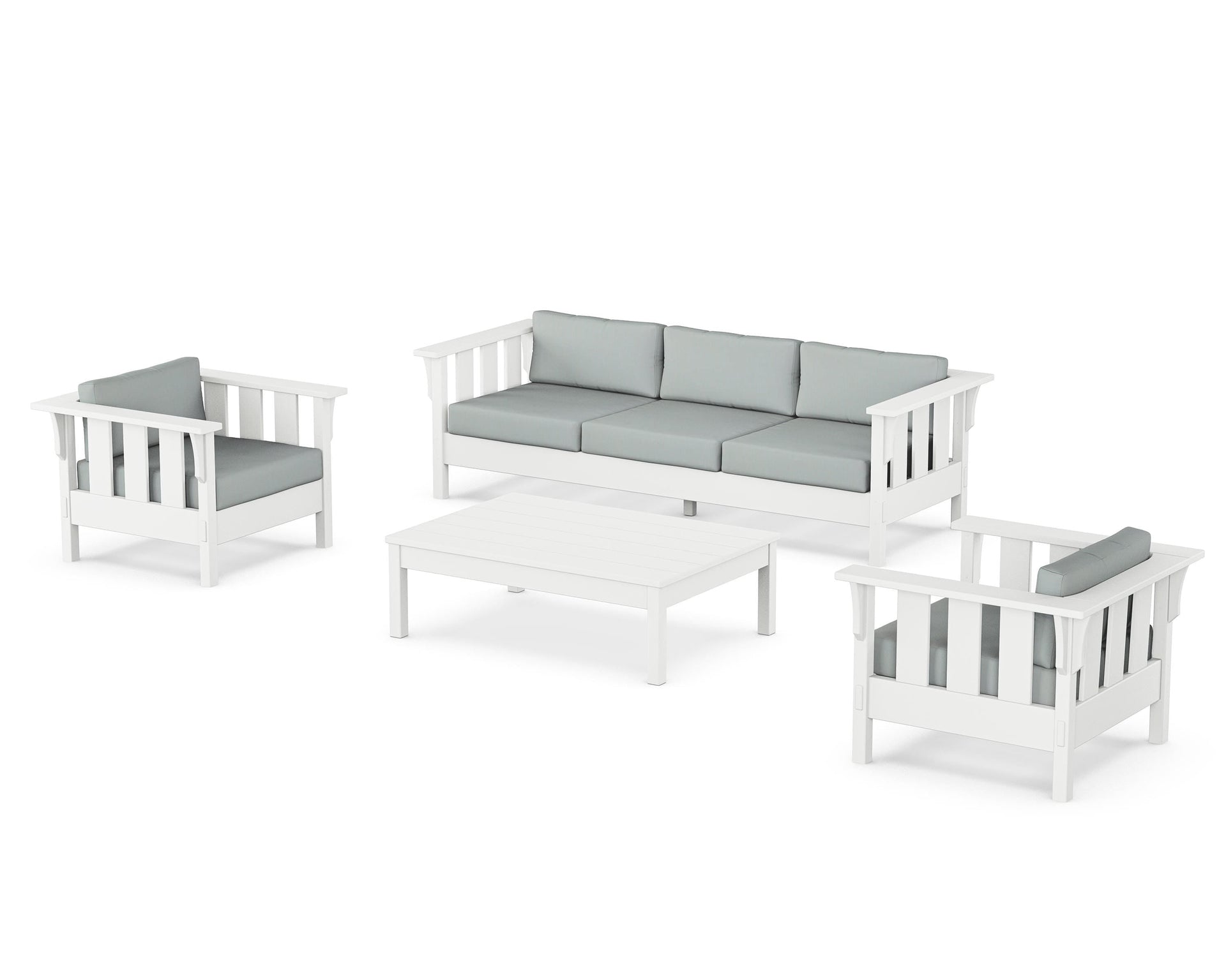 Acadia 4-Piece Deep Seating Set with Sofa