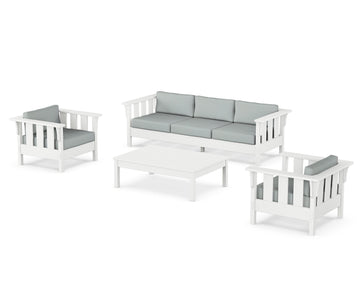 Acadia 4-Piece Deep Seating Set with Sofa