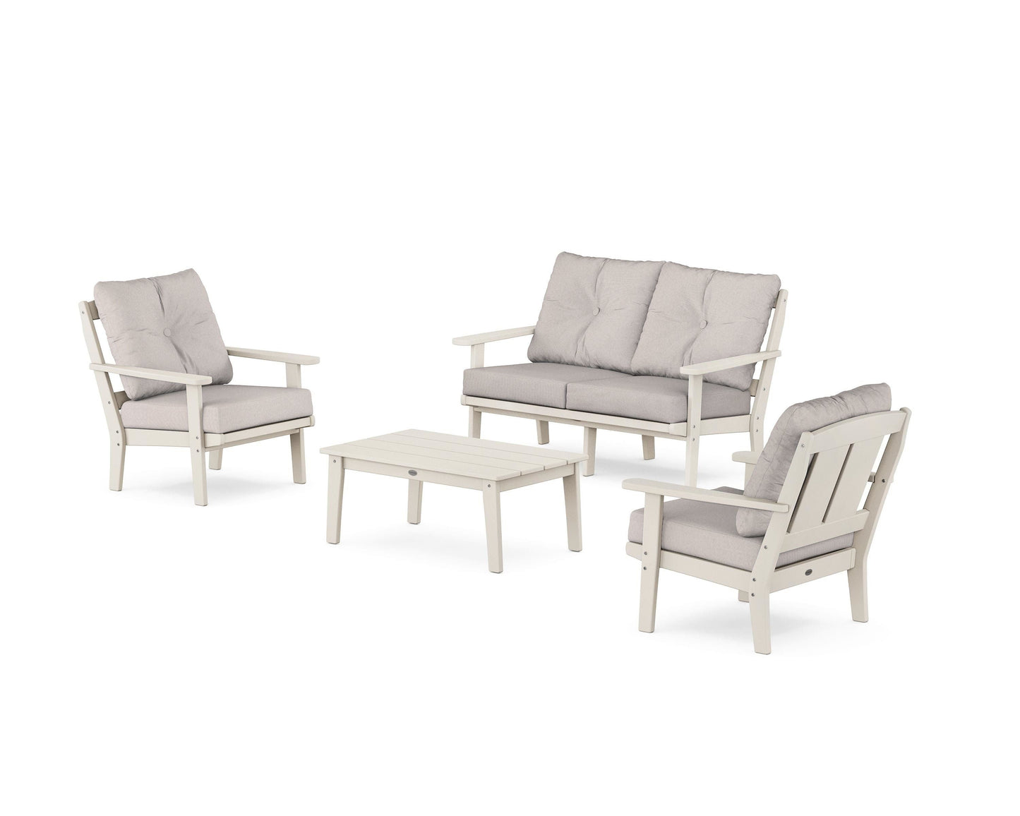 Mission 4-Piece Deep Seating Set with Loveseat