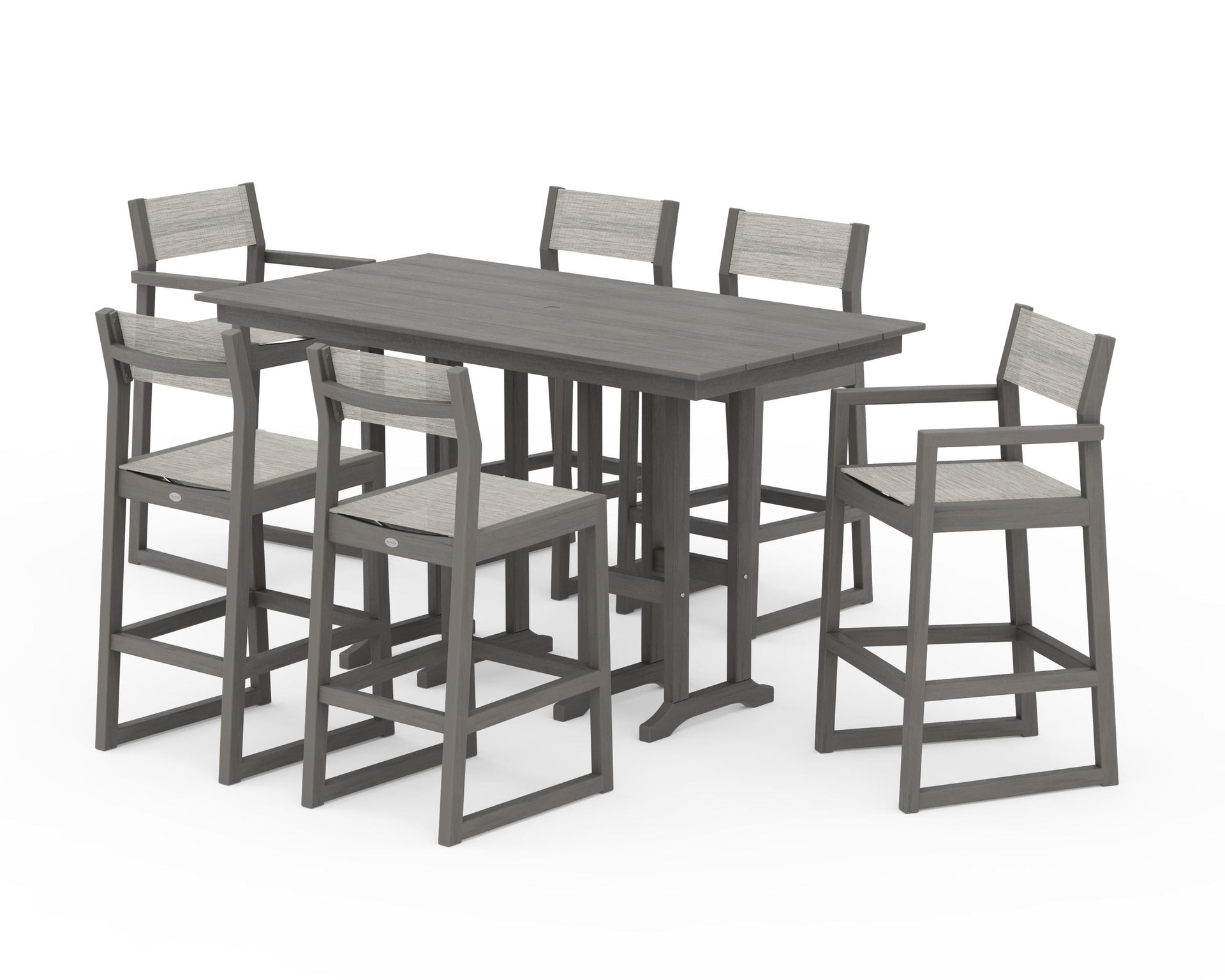 EDGE Sling 7-Piece Farmhouse Bar Set