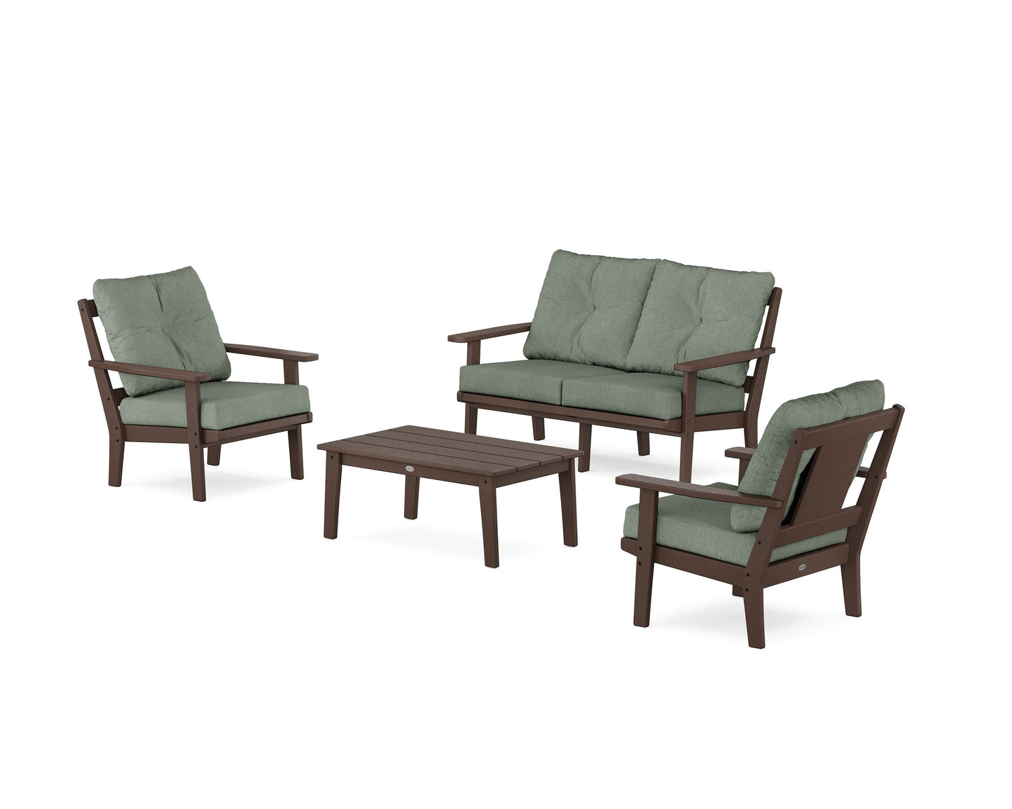 Prairie 4-Piece Deep Seating Set with Loveseat