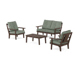 Prairie 4-Piece Deep Seating Set with Loveseat