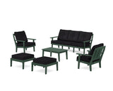 Mission 6-Piece Lounge Sofa Set