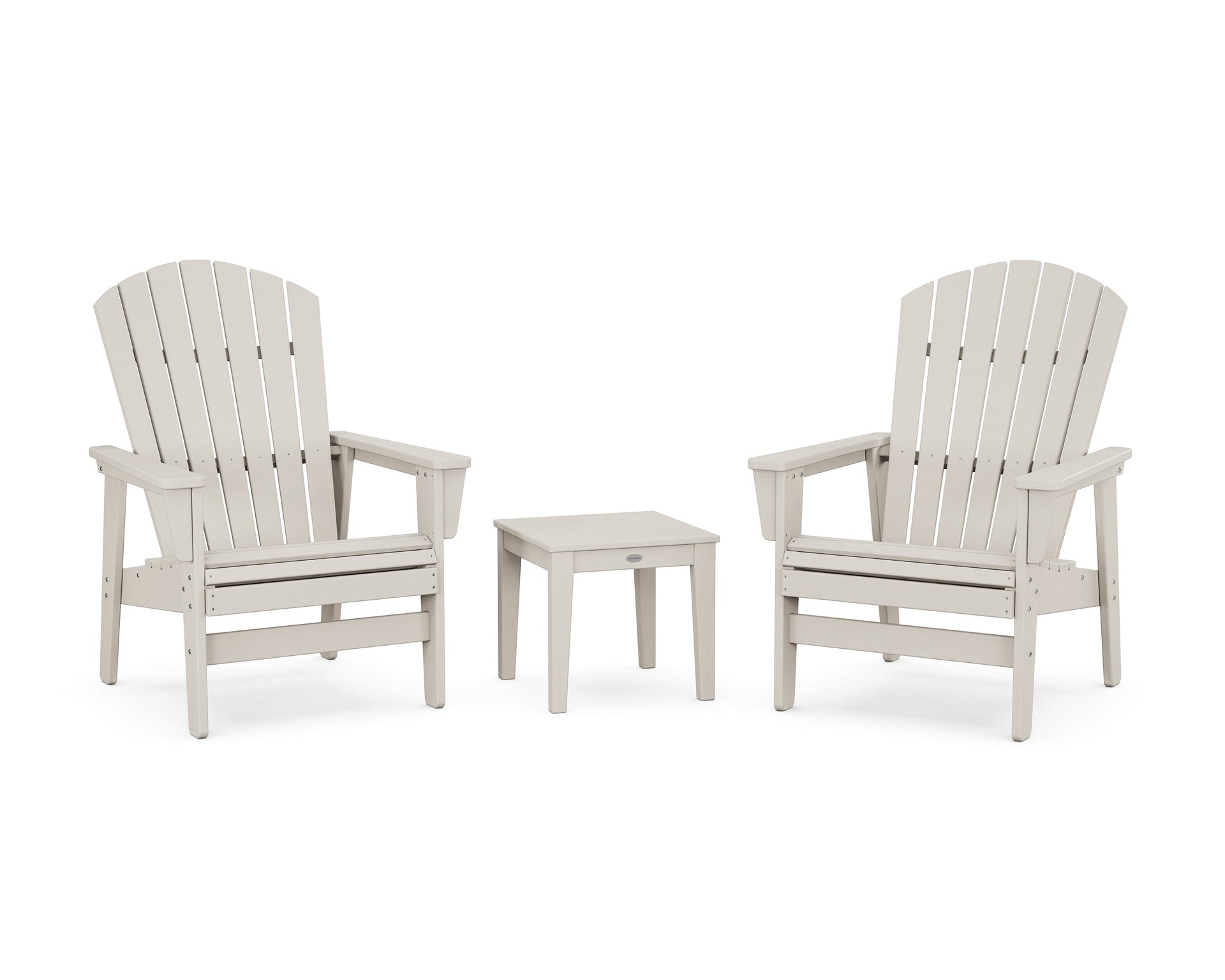 3-Piece Nautical Grand Upright Adirondack Set