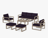 EDGE Sectional 8-Piece Lounge Sofa Set