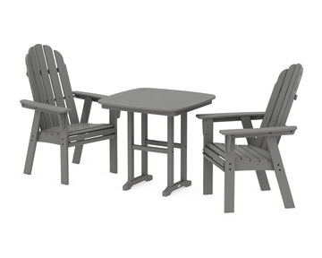 Vineyard Adirondack 3-Piece Dining Set