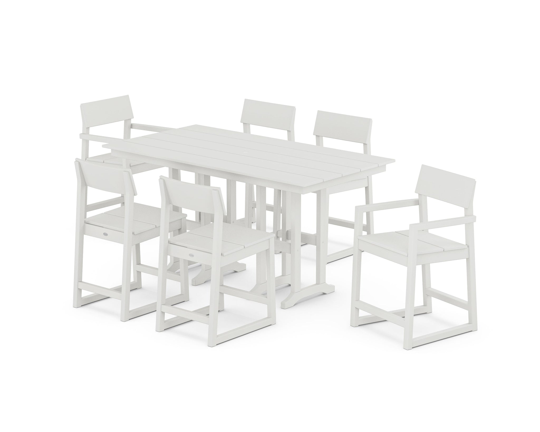 EDGE 7-Piece Farmhouse Counter Set