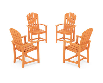Palm Coast 4-Piece Upright Adirondack Conversation Set