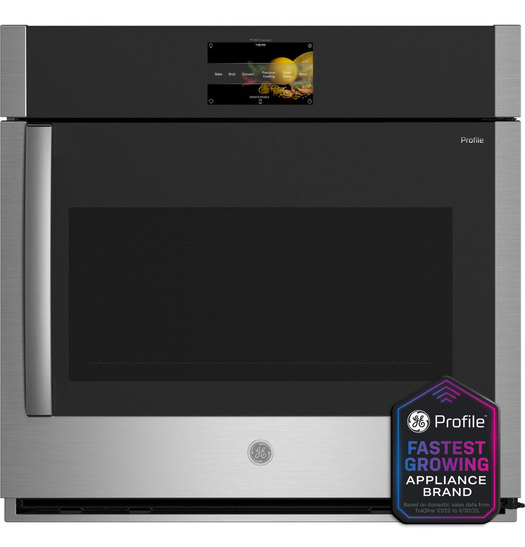 GE Profile™ 30" Smart Built-In Convection Single Wall Oven with Right-Hand Side-Swing Doors
