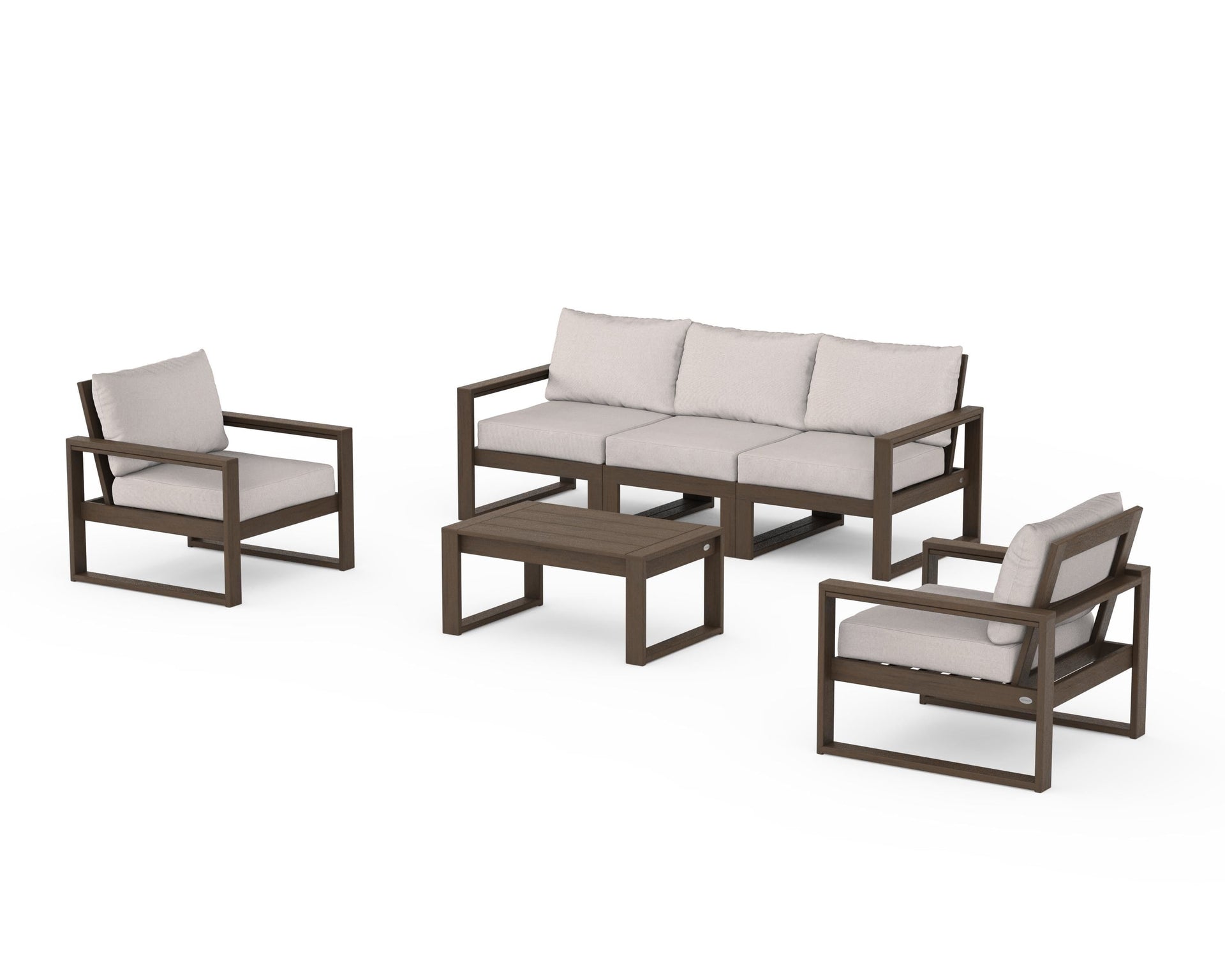 EDGE Sectional 4-Piece Deep Seating Set with Sofa