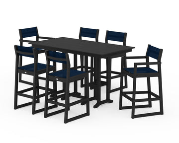 EDGE Sling 7-Piece Farmhouse Bar Set
