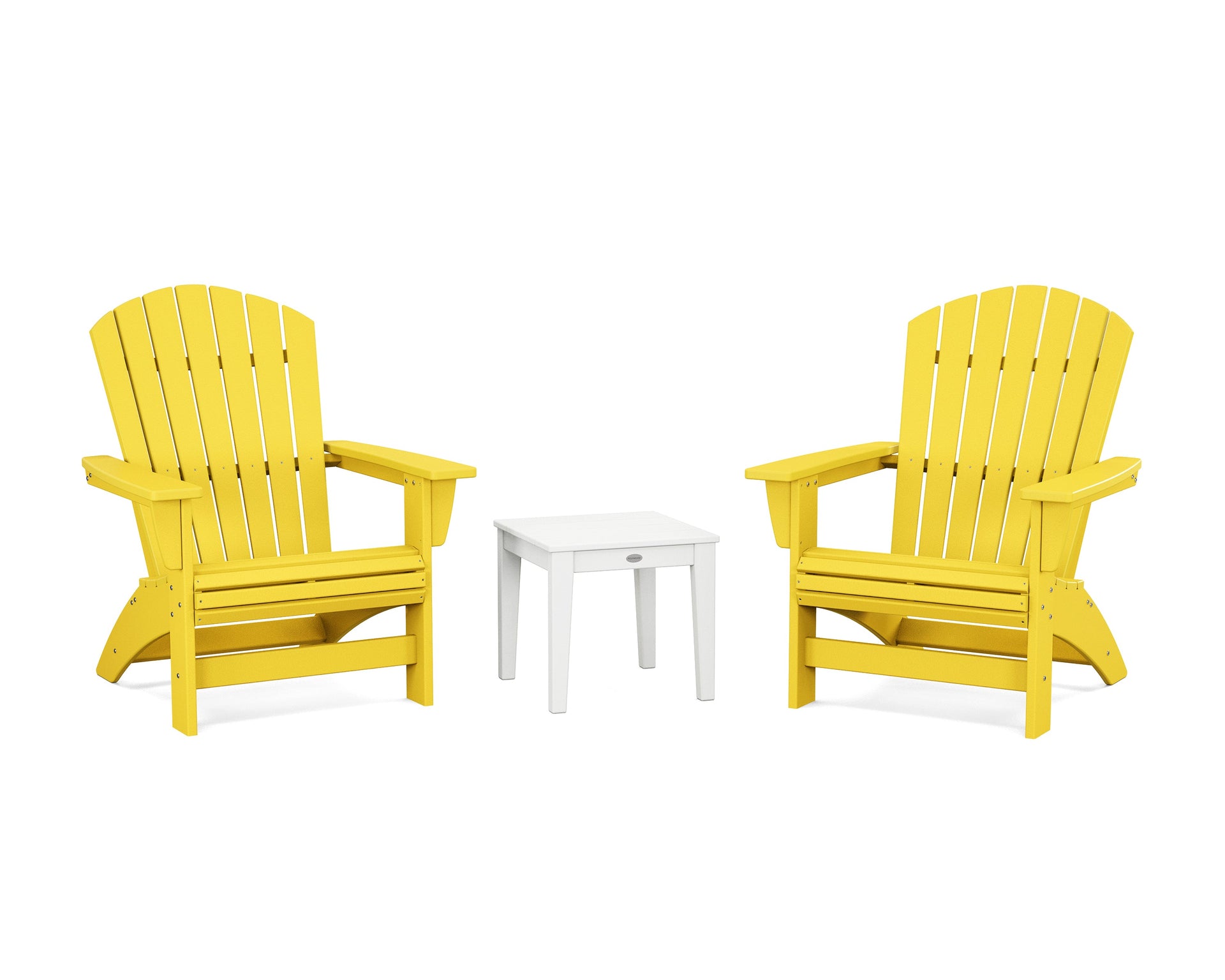 3-Piece Nautical Grand Adirondack Set