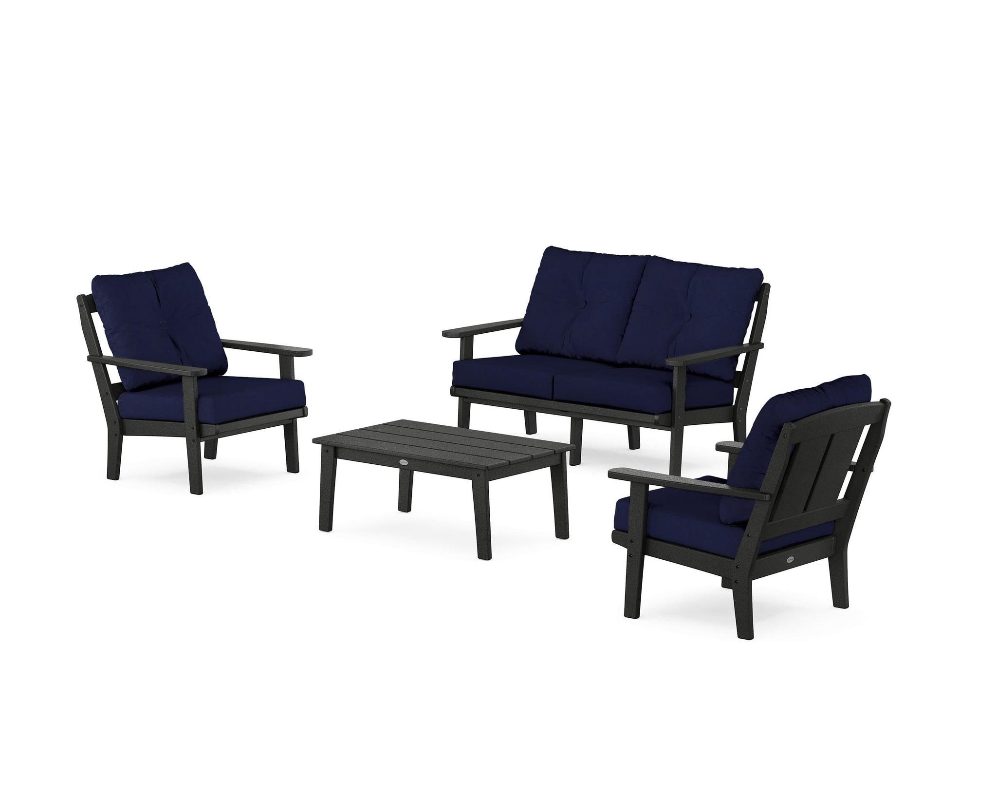 Mission 4-Piece Deep Seating Set with Loveseat