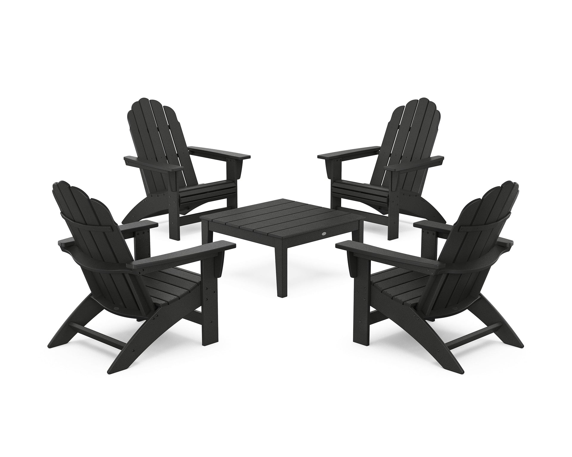 5-Piece Vineyard Grand Adirondack Chair Conversation Group