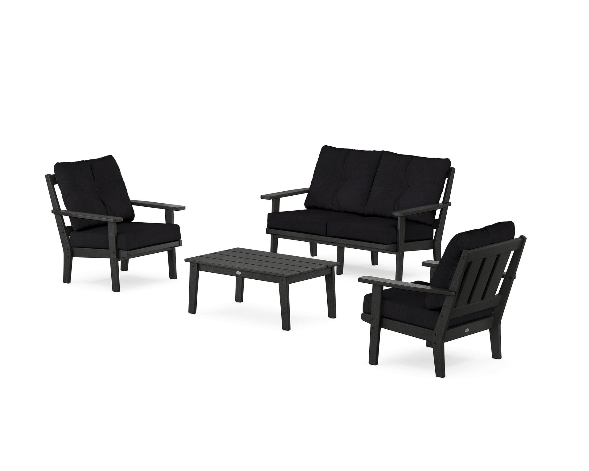Oxford 4-Piece Deep Seating Set with Loveseat