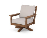 Chippendale Deep Seating Swivel Chair