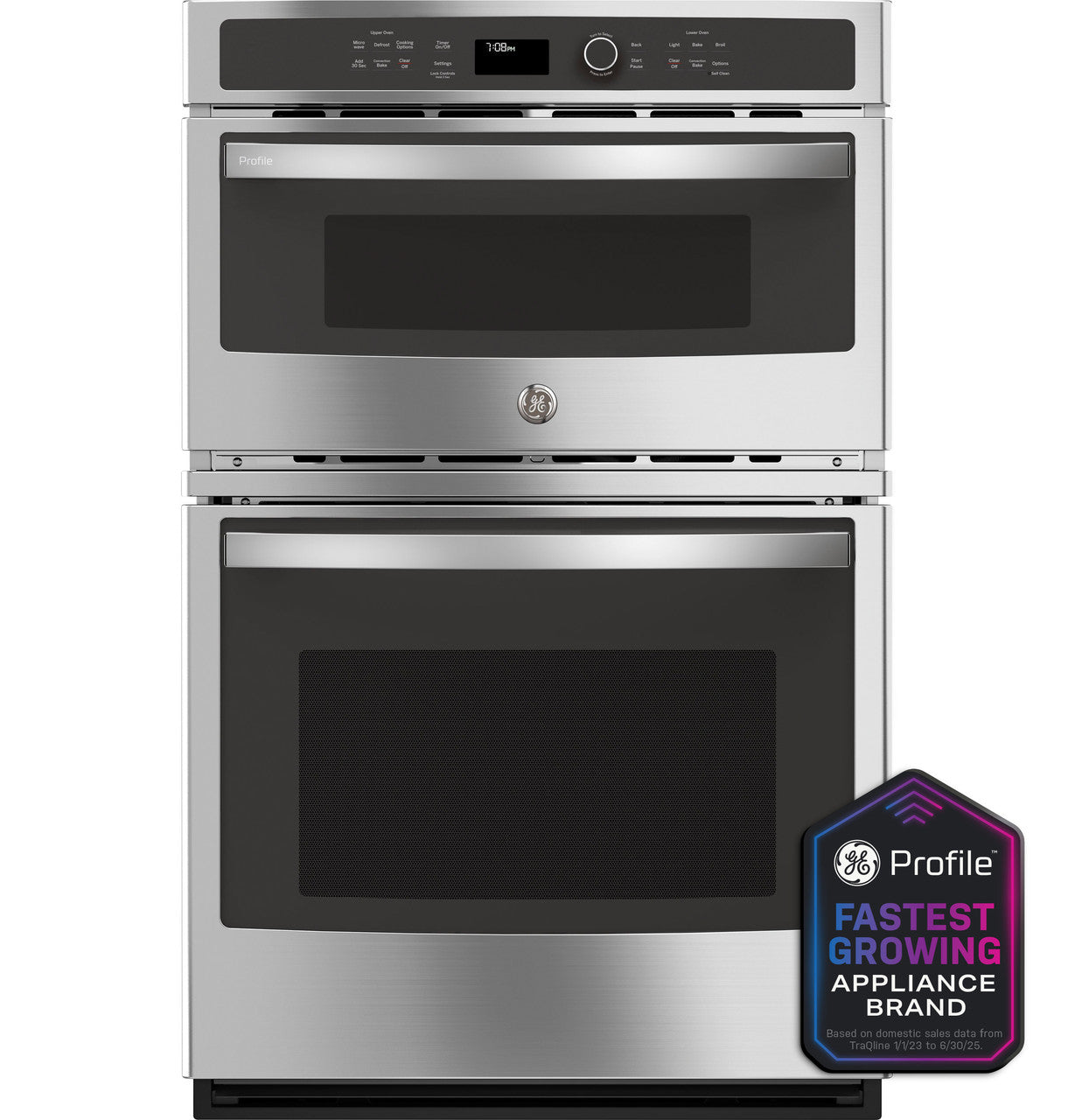 GE Profile™ 27" Built-In Combination Convection Microwave/Convection Wall Oven