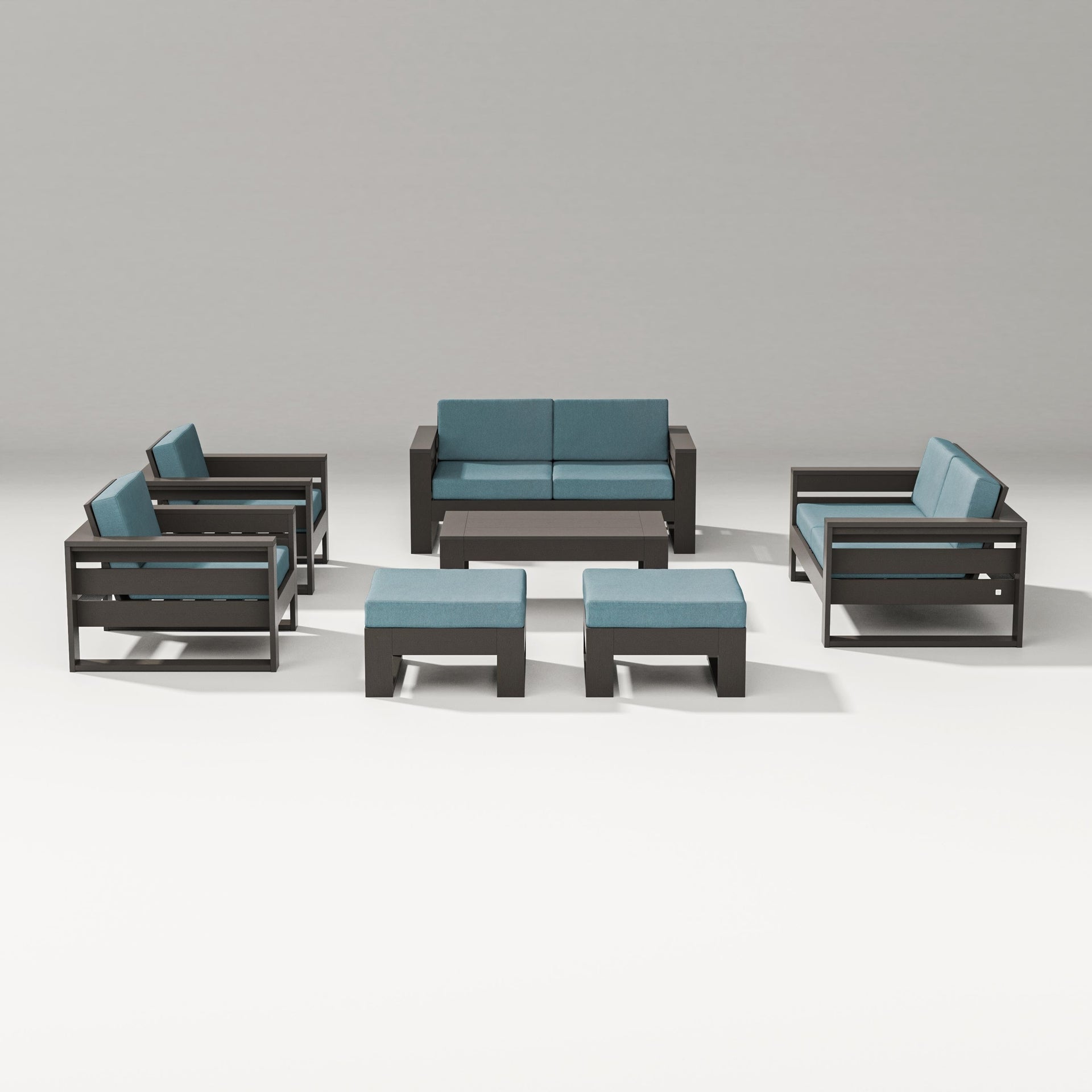 Latitude 7-Piece Lounge Loveseat Set