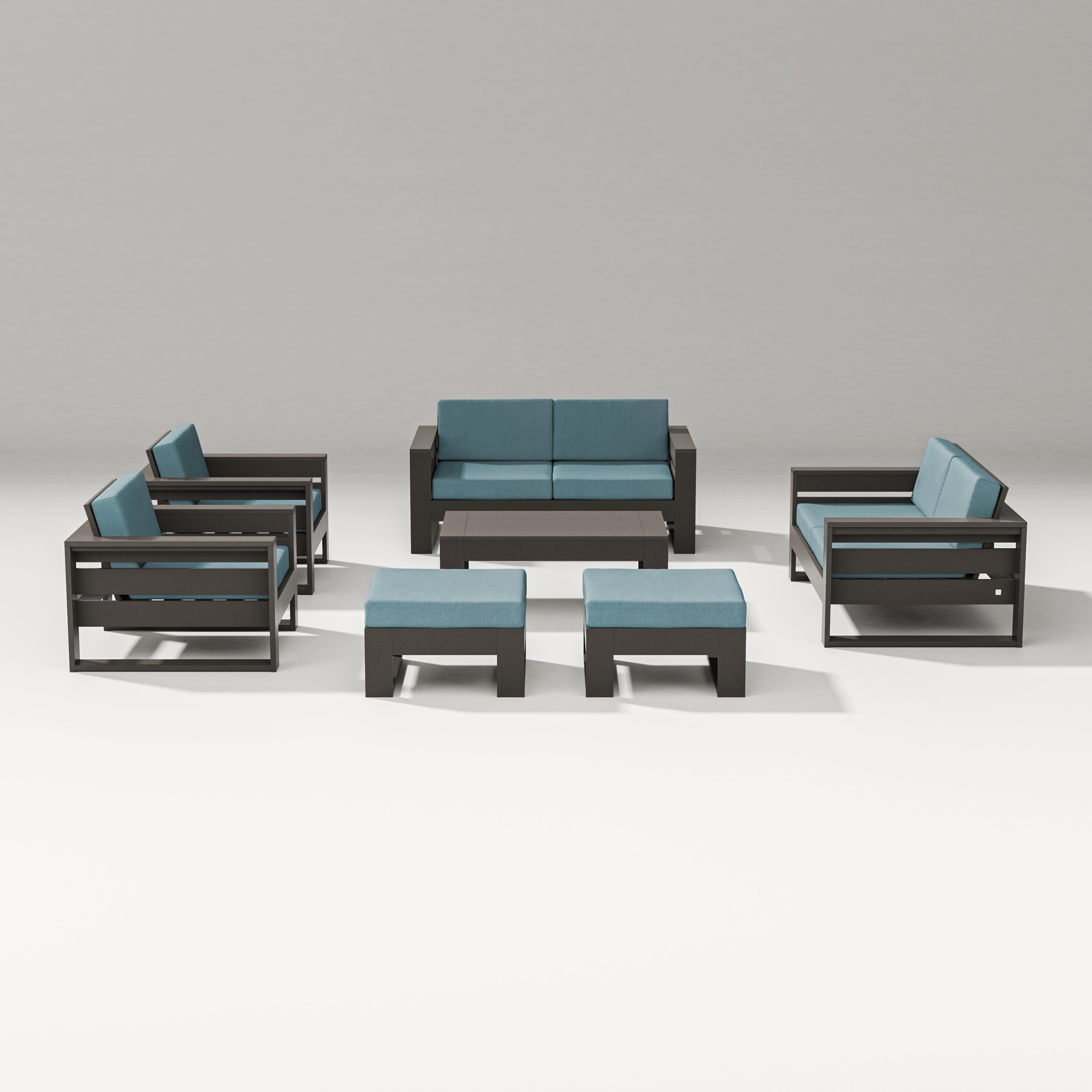 Latitude 7-Piece Lounge Loveseat Set