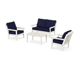 Cottage 4-Piece Deep Seating Set with Loveseat