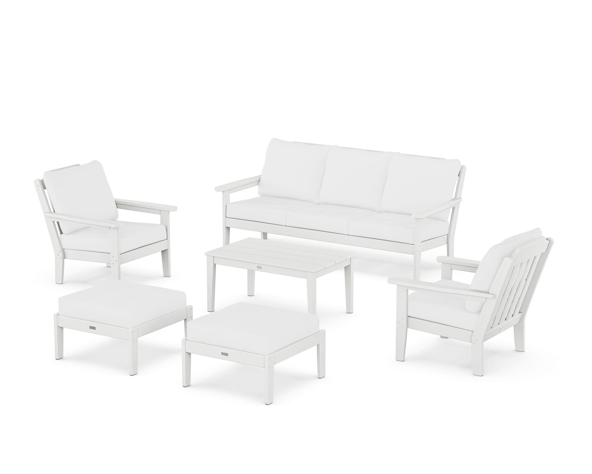 Cottage 6-Piece Lounge Sofa Set