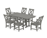 Braxton 7-Piece Farmhouse Dining Set