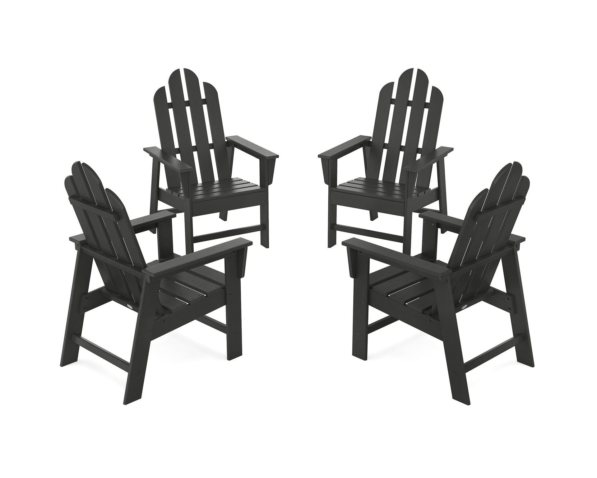 Long Island 4-Piece Upright Adirondack Conversation Set