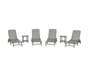Nautical Chaise 6-Piece Set