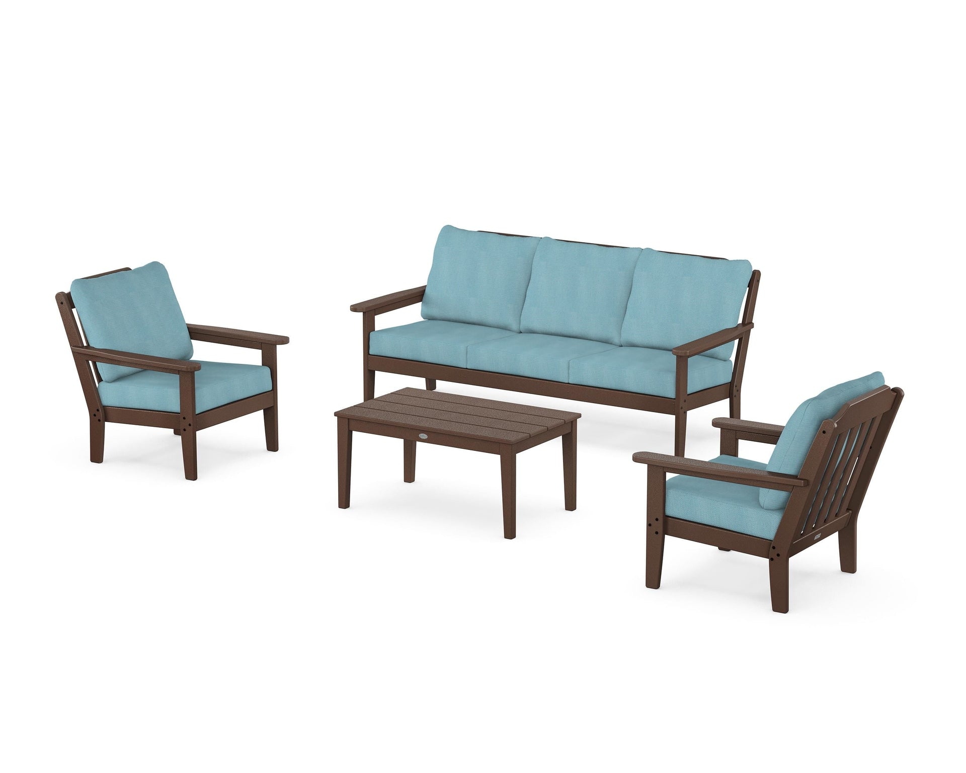 Cottage 4-Piece Deep Seating Set with Sofa