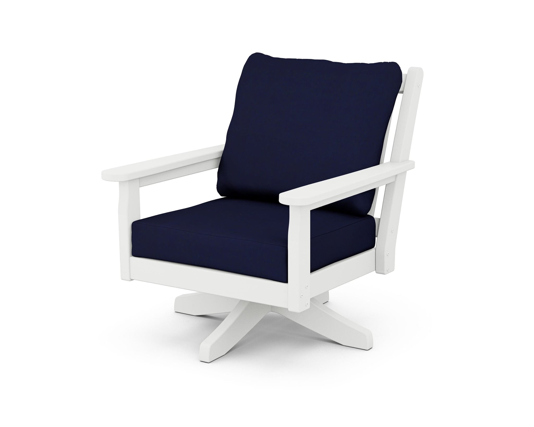 Chippendale Deep Seating Swivel Chair