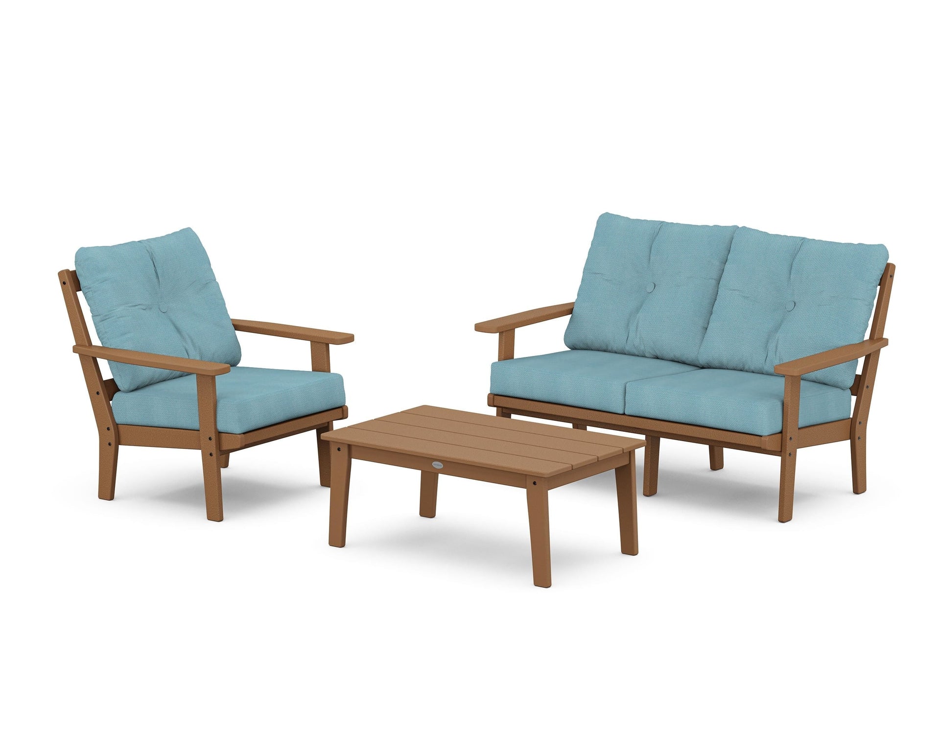 Oxford 3-Piece Deep Seating Set with Loveseat