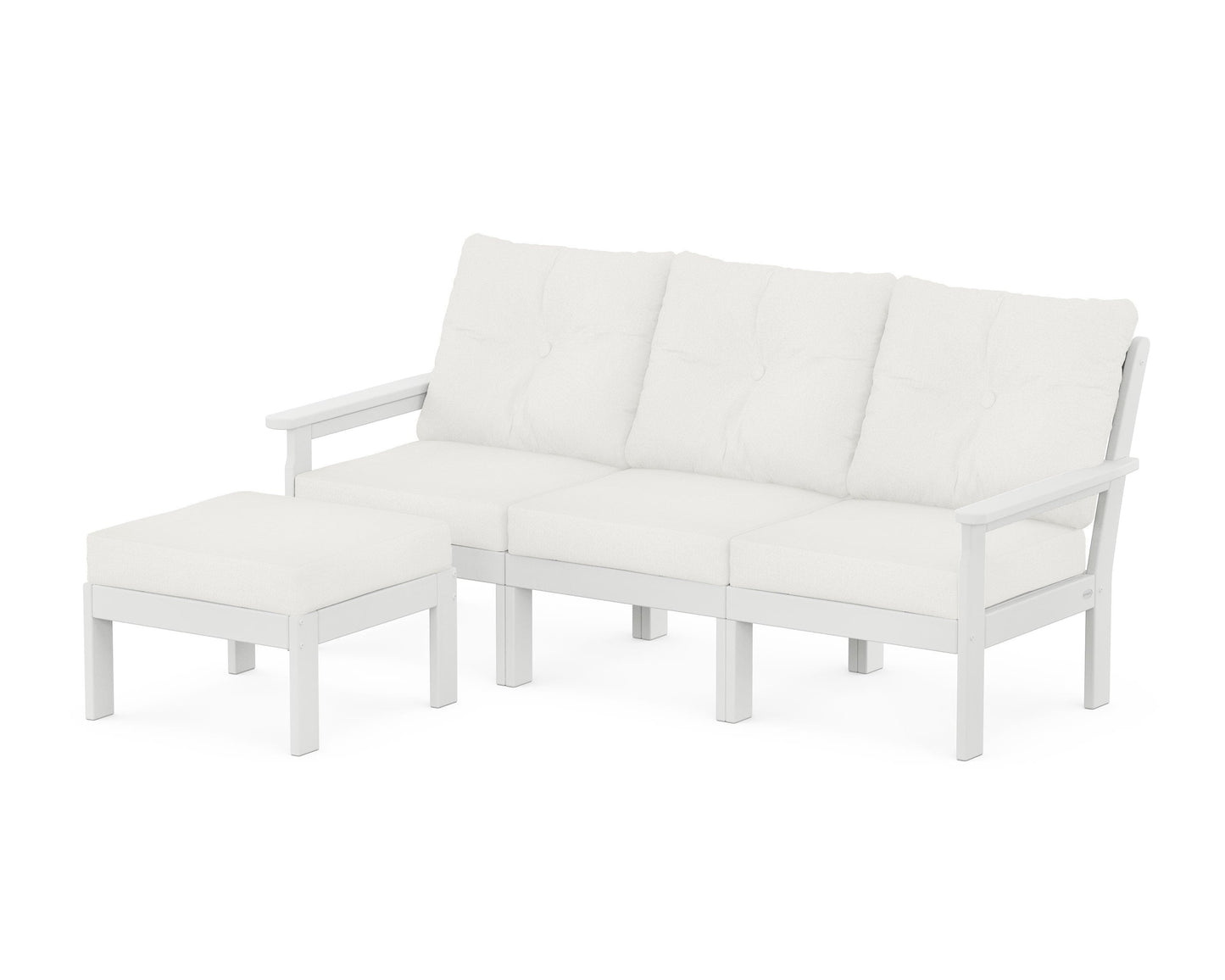 Vineyard 4-Piece Sectional with Ottoman