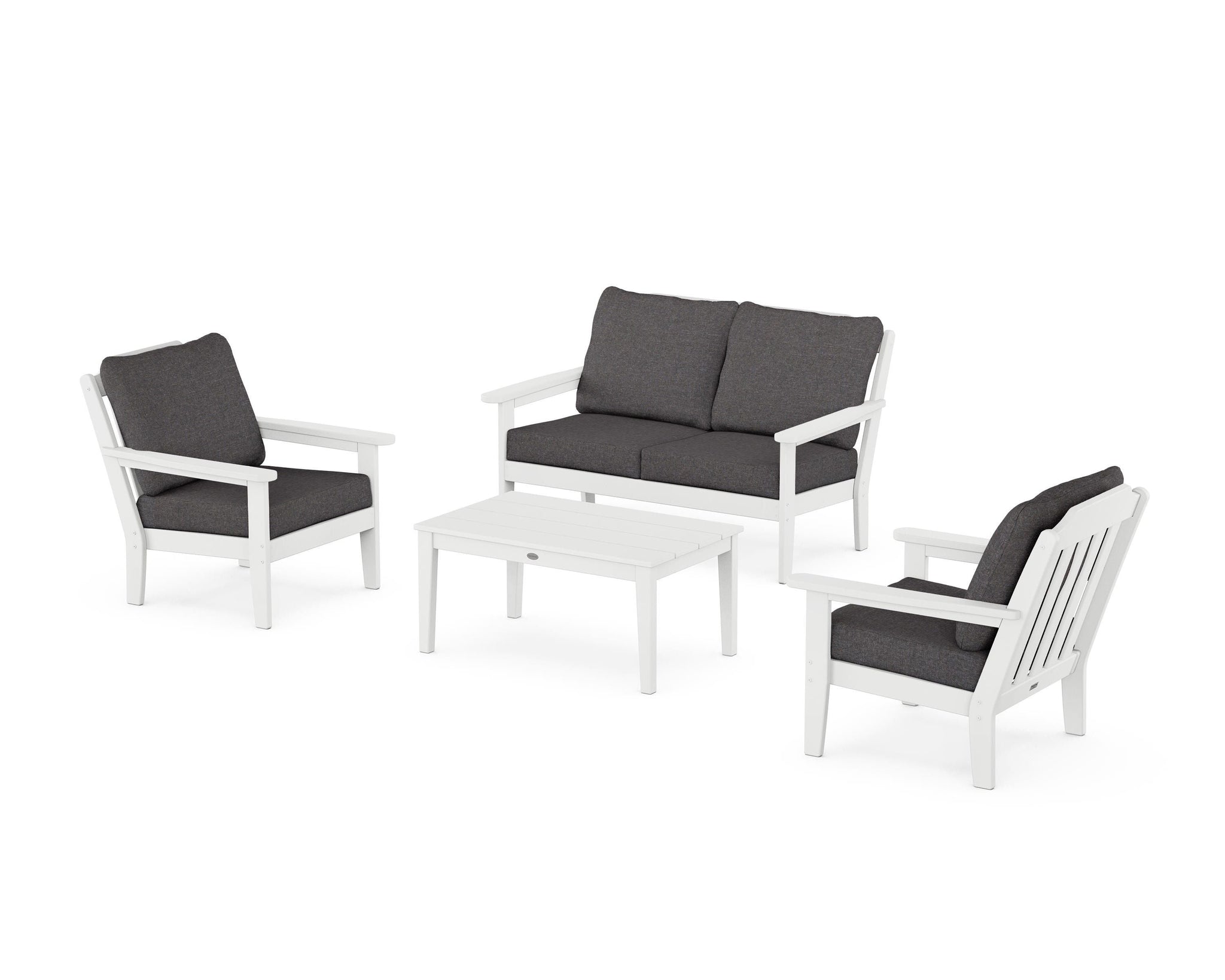 Cottage 4-Piece Deep Seating Set with Loveseat