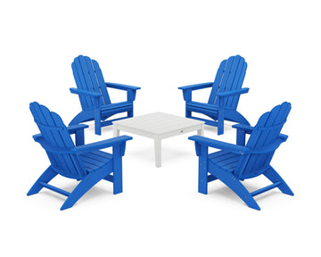 5-Piece Vineyard Grand Adirondack Chair Conversation Group