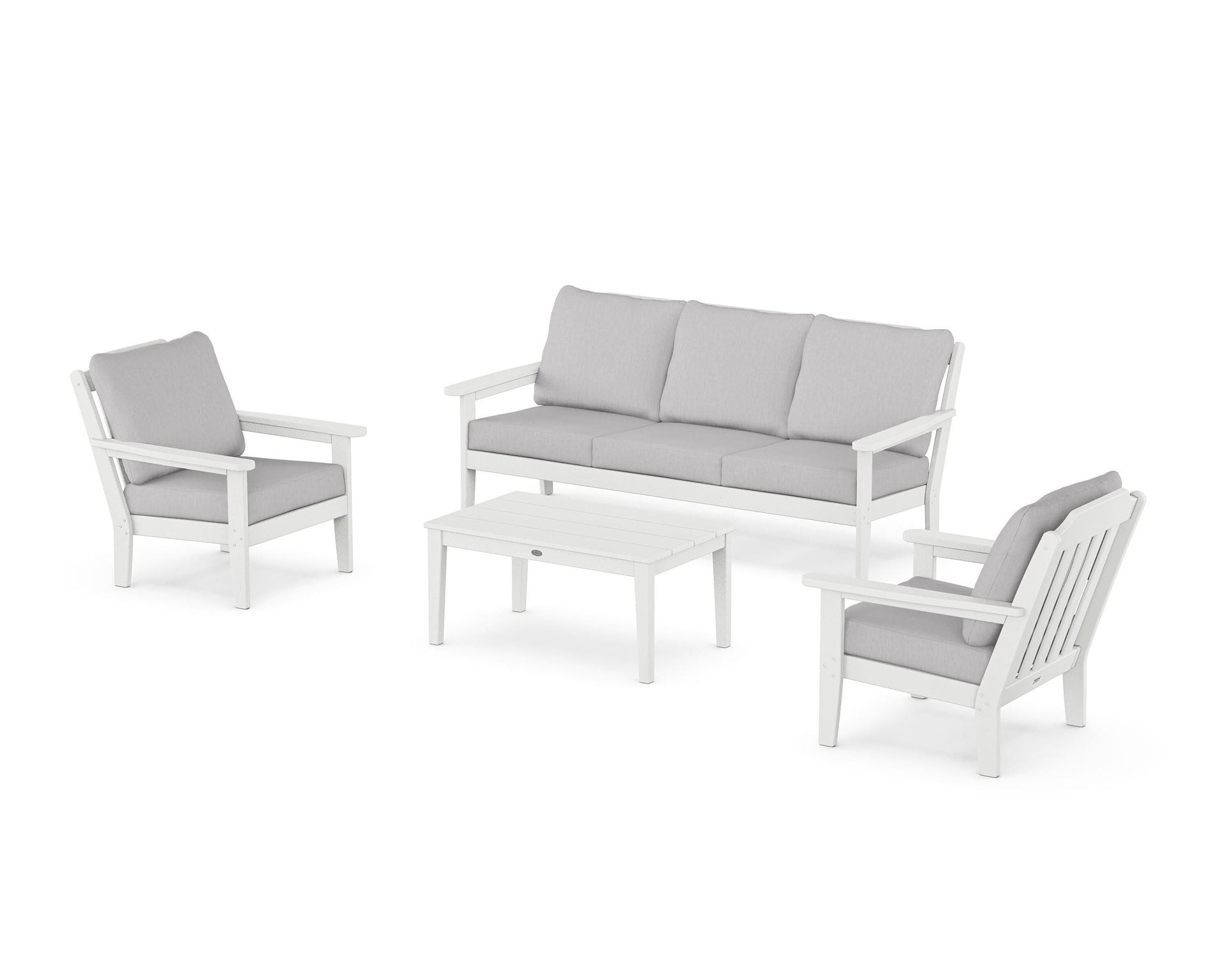 Cottage 4-Piece Deep Seating Set with Sofa