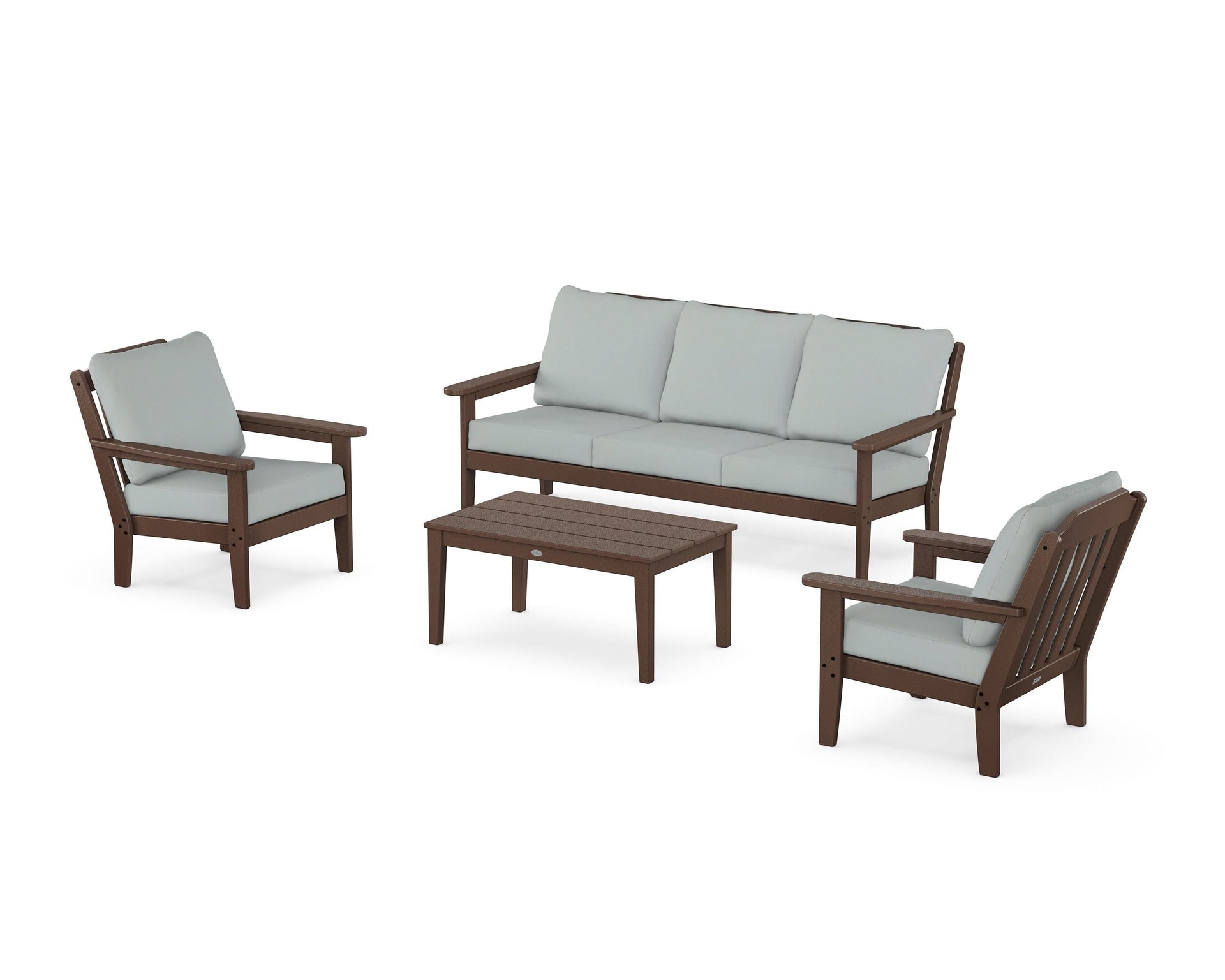 Cottage 4-Piece Deep Seating Set with Sofa