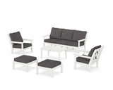 Chippendale 6-Piece Lounge Sofa Set